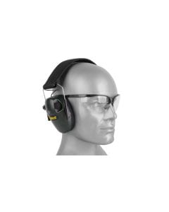 Ochronniki słuchu Caldwell E-Max Low Profile z okularami - aktywne