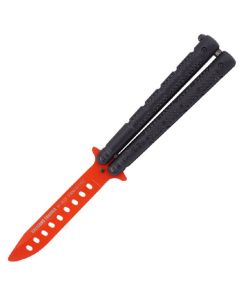 Nóż składany treningowy Martinez Albainox K25 Balisong - Czerwony