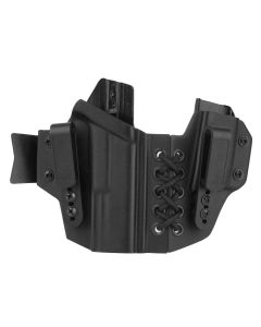 Kabura wewnętrzna Doubletap Gear Kydex Appendix Elastic z ładownicą do Glock 17