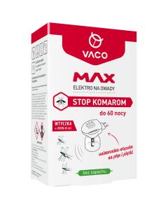 Elektro Max Vaco + Płyn na komary 45 ml