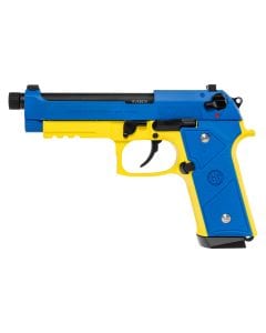 Pistolet ASG GBB G&G GPM9 UA - Niebiesko/Żółty