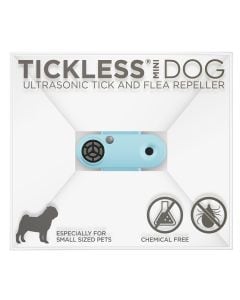 Ultradźwiękowy odstraszacz kleszczy TickLess Mini dla zwierząt - niebieski