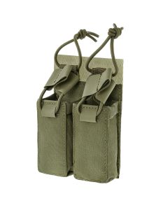 Ładownica Mil-Tec Double Magazine Pouch Hook & Loop Backside - Olive