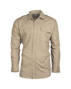Koszula taktyczna Mil-Tec Tropical Ripstop Long Sleeve - Khaki