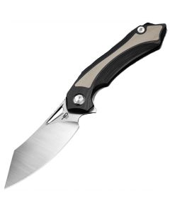 Nóż składany Bestech Knives Kasta - Black/Beige