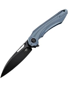 Nóż składany Bestech Knives Wibra - Blue/Black Blade