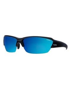 Okulary przeciwsłoneczne OPC Extreme Stelvio Matt Black Blue Revo z polaryzacją