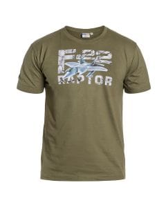 Koszulka T-shirt F-22 Raptor - Olive