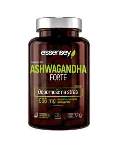 Ashwagandha Forte Essensey 90 kapsułek - suplement diety