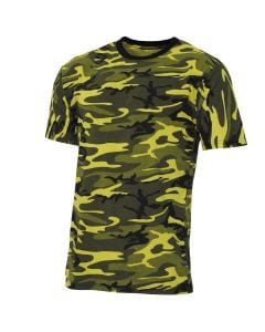 Koszulka T-shirt MFH Streetstyle - Yellow Camo