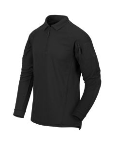 Koszulka polo Helikon Range Long Sleeve - Black