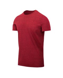 Koszulka T-Shirt Helikon Slim Melange Red
