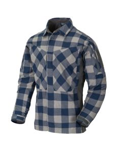 Koszula Helikon MBDU Flannel Slate Blue Checkered