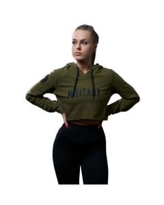 Bluza damska Military Gym Wear Range Women'sCut Hoodie - Military Green