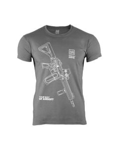 Koszulka T-shirt Specna Arms "Your Way Of Airsoft" 01 - Grey/White