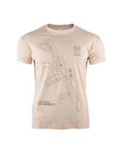 Koszulka T-shirt Specna Arms "Your Way Of Airsoft" 01 - Tan