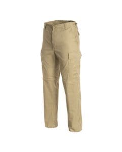 Spodnie trekkingowe Mil-Tec BDU Zip-Off Khaki
