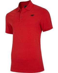 Koszulka Polo 4F TSM008 - czerwona