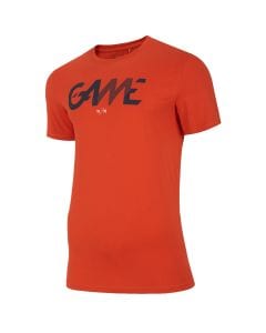 Koszulka T-shirt 4F TSM028 - pomarańczowa