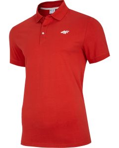 Koszulka polo 4F TSM007 - czerwona