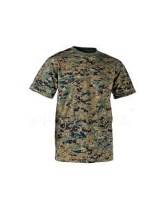 Koszulka T-shirt Helikon USMC Marpat Digital Woodland