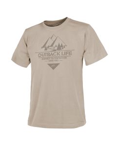 Koszulka T-Shirt Helikon "Outback Life" Beige