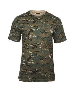 Koszulka T-Shirt Mil-Tec Digital Woodland