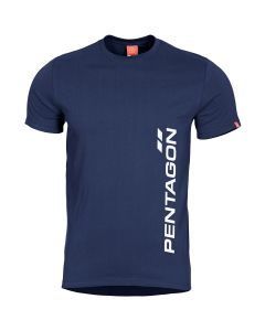 Koszulka T-shirt Pentagon Vertical - Midnight blue