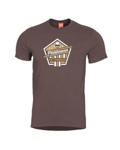 Koszulka T-Shirt Pentagon "Victorious" Terra brown