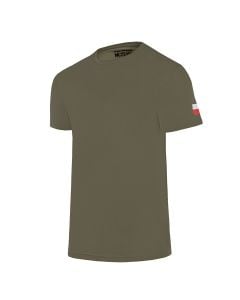 Koszulka T-Shirt TigerWood Flagi - olive