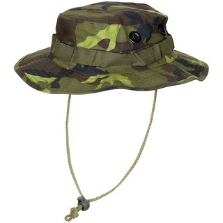 MFH Noi Kinnband Gi Booniestop: Cappello Uomo In Cotone Ripstop, Tesa Ampia, Sottogola Regolabile, Taglie S-XL