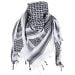 Arafatka chusta ochronna MFH Shemagh - Black/White