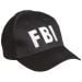 Бейболка Mil-Tec Baseball Cap FBI - Black