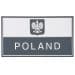 Емблема Helikon ПВХ Польський прапор з емблемою - сірий