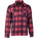 Koszula Mil-Tec Flannel Shirt Longsleeve - Black/Red