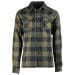 Koszula Mil-Tec Flannel Shirt Longsleeve - Black/Olive