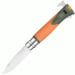 Nóż składany Opinel Explore No.12 Tick Remover - Orange