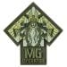 Naszywka M-Tac MG Operator PVC - Ranger Green