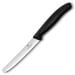 Nóż kuchenny Victorinox Swiss Classic Black - ząbkowany z zaokrąglonym czubkiem