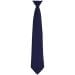 Краватка "Безпечна" на кліпсі - Темно-синя