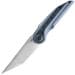 Nóż składany Bestech Knives Blind Fury - Satin/Blue Titanium Silver Carbon Fiber