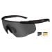 Тактичні окуляри Wiley X Saber Advanced - Smoke Grey/Light Rust