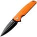 Складаний ніж Bestech Knives Fin Black Stonewash - Orange