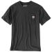 Футболка T-Shirt Carhartt K87 Pocket - Carbon Heather