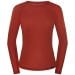 Koszulka termoaktywna damska Fjord Nansen RIX Longsleeve - Oaky Red 