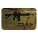 Патч M-Tac AR-15 223/5.56 Laser Cut - Multicam/Black