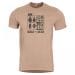 Koszulka T-Shirt Pentagon Ageron "Build Your Gear" - Khaki