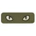 Naszywka M-Tac Cat Eyes 3D PVC - Olive 