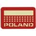 Нашивка M-Tac Flag Poland Laser Cut - Red Luminate