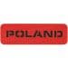 Naszywka M-Tac Poland Laser Cut - Red/Black 